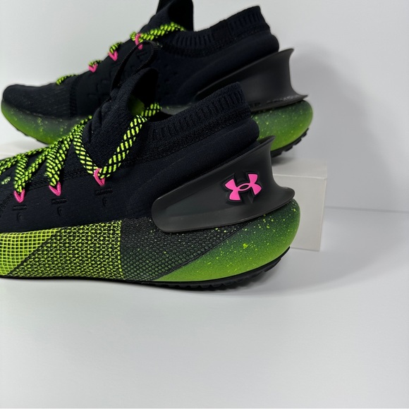 HOVR PHANTOM 3 AMP LIME SURGE MENS RUNNING SHOES SIZE 9.5 INTELLIKNIT GREEN PINK main image 10
